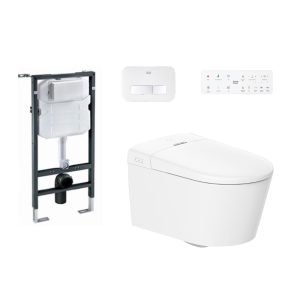 Bồn Cầu Thông Minh American Standard 1073919990 Treo Tường Aero - Lite